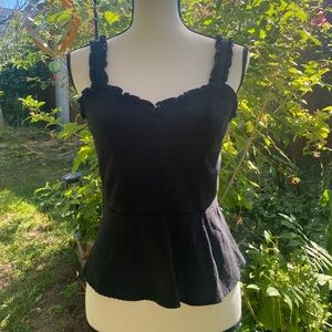 Black dress tank